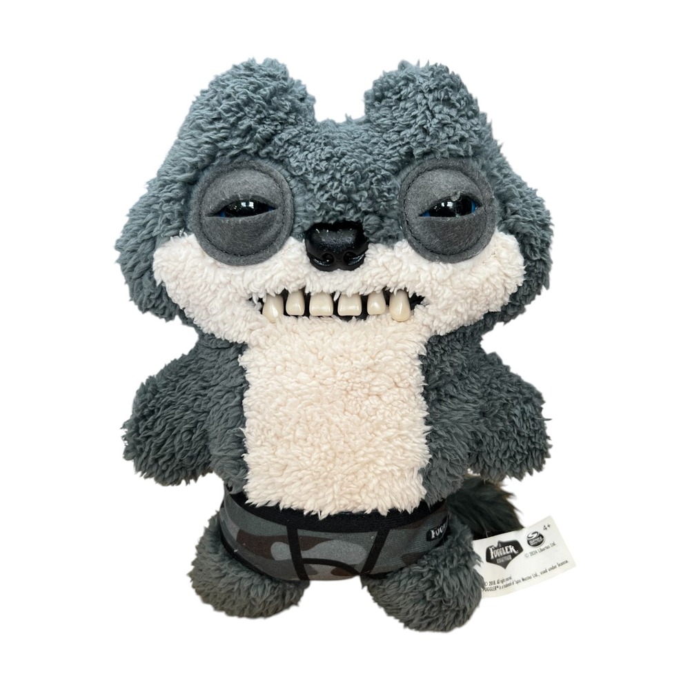 Budgie Fuggler Sketchy Squirrel - Grey
